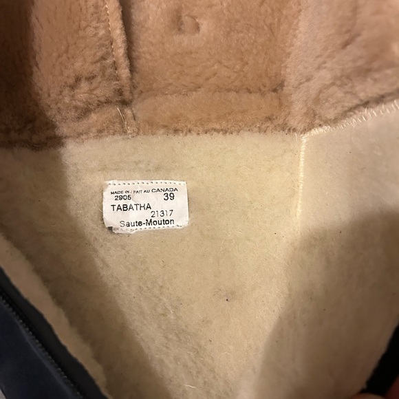 Sauté Mouton shearling winter boots - Picture 4 of 16